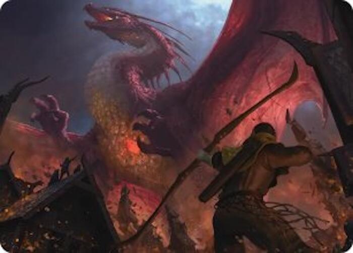 Magnificent End Art Card 5 card from Art Series: The Hobbit