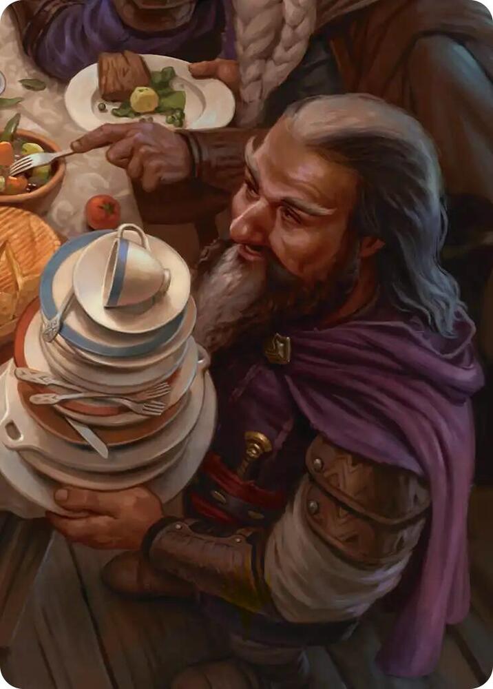 Ori, Plate Stacker Art Card (6/12) card from Art Series: The Hobbit