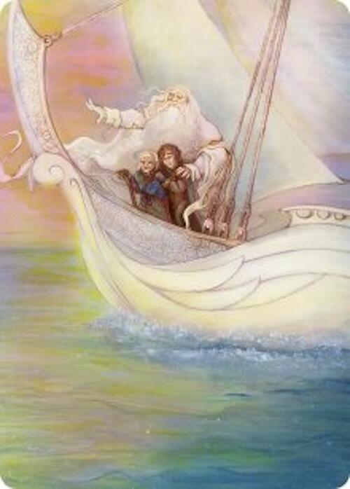 Dawn of a New Age Art Card 26 card from Art Series: The Hobbit