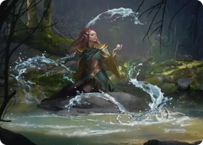Mirkwood Meditator Art Card 10 card from Art Series: The Hobbit