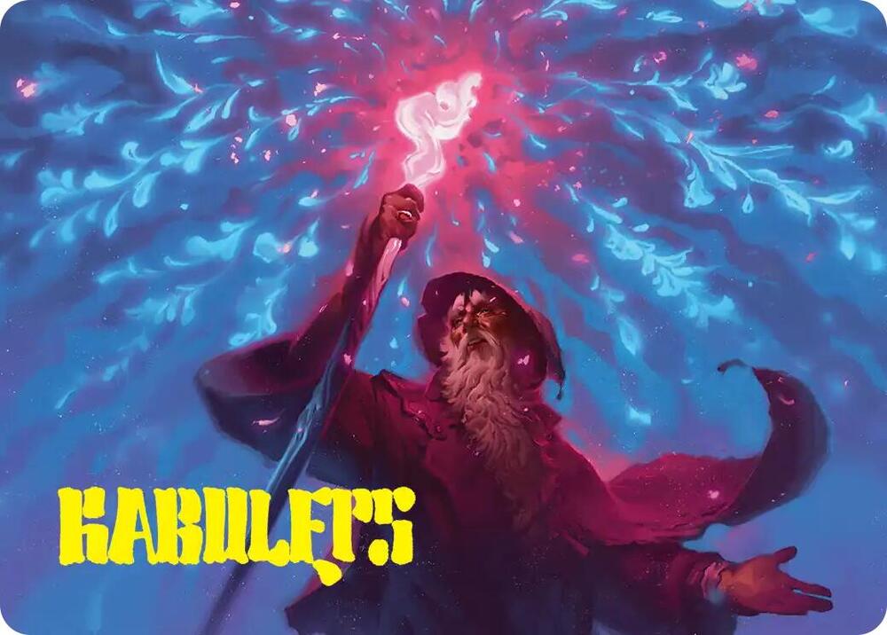 Wizard's Staff Art Card (Gold-Stamped Signature) 15 card from Art Series: The Hobbit