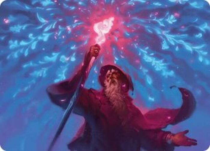 Wizard's Staff Art Card 15 card from Art Series: The Hobbit