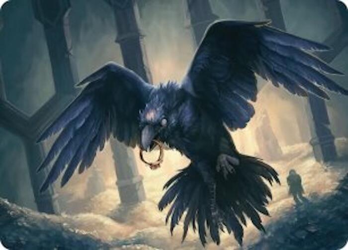 Most Decrepit Old Bird Art Card 42 card from Art Series: The Hobbit