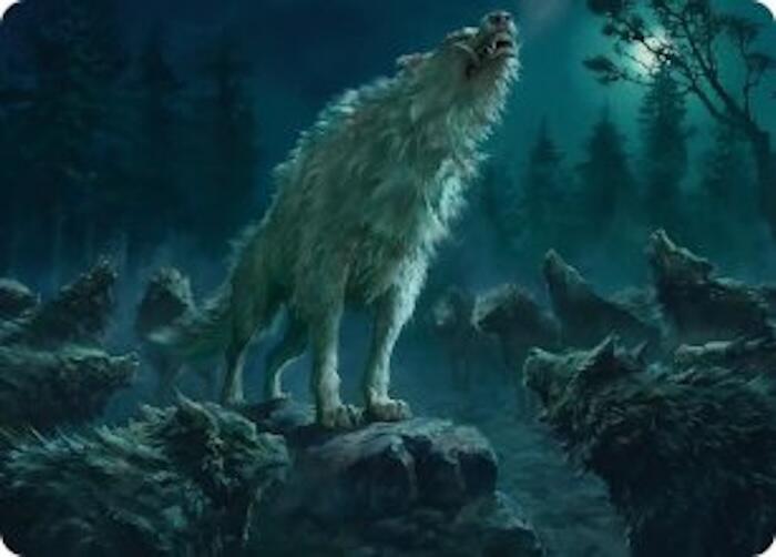 Reverent Howl Art Card 16 card from Art Series: The Hobbit