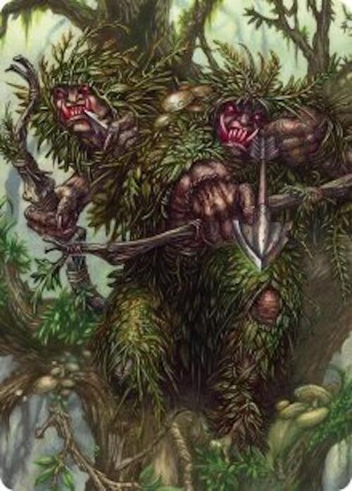 Orcish Bowmasters Art Card 30 card from Art Series: The Hobbit