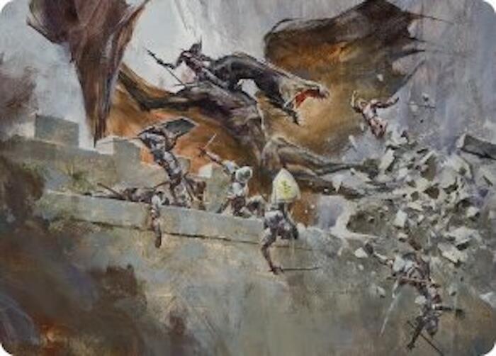 Witch-king of Angmar Art Card 31 card from Art Series: The Hobbit