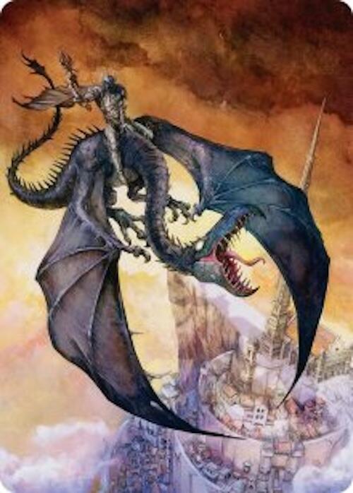 Witch-king, Bringer of Ruin Art Card 32 card from Art Series: The Hobbit