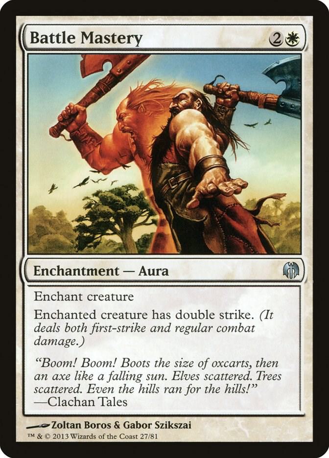 Battle Mastery 27 card from Duel Decks: Heroes vs. Monsters