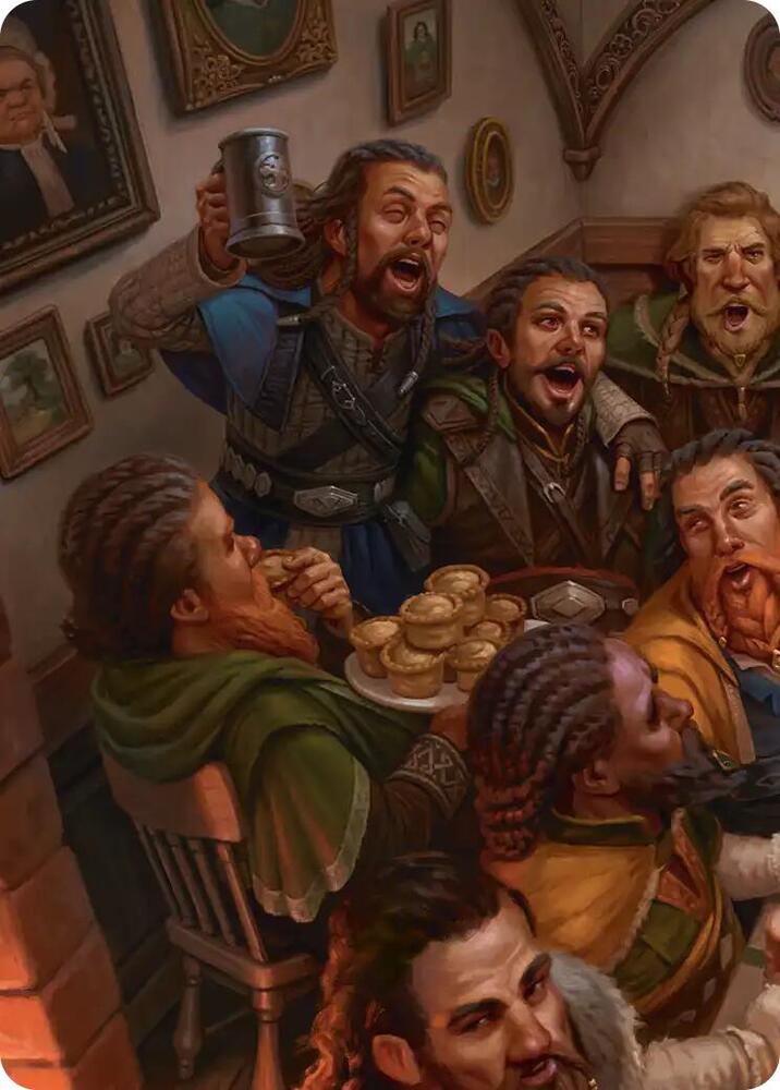 Fili and Kili, Joyous Art Card (1/12) card from Art Series: The Hobbit