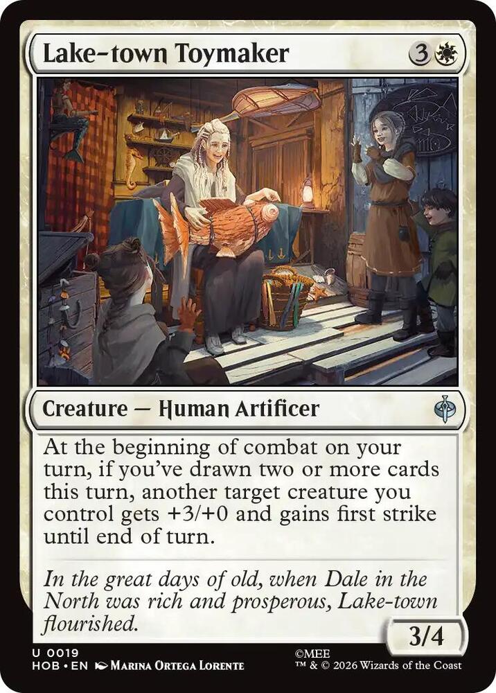Lake-town Toymaker 19 card from The Hobbit