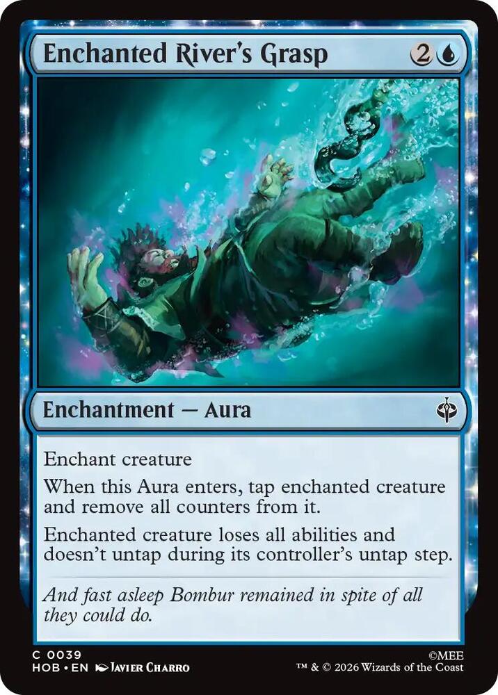 Enchanted River's Grasp 39 card from The Hobbit