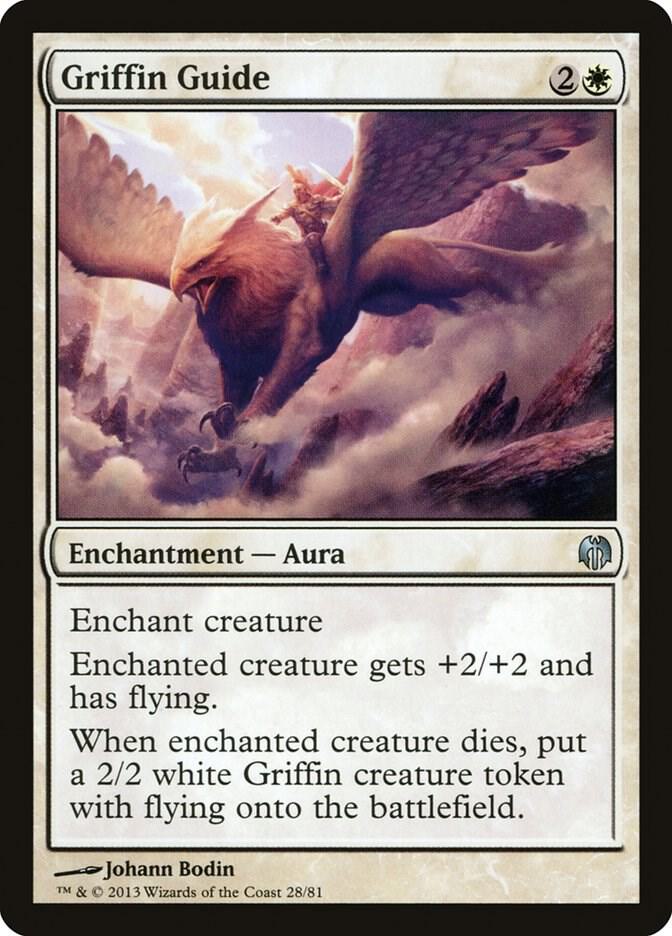 Griffin Guide 28 card from Duel Decks: Heroes vs. Monsters