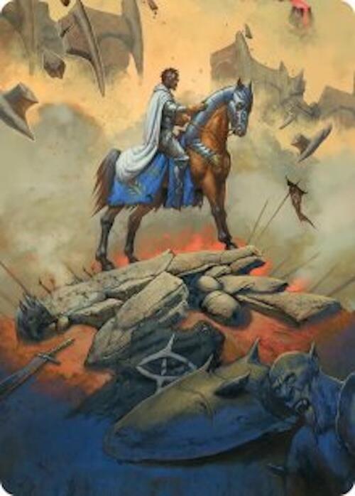 Aragorn, the Uniter Art Card 34 card from Art Series: The Hobbit