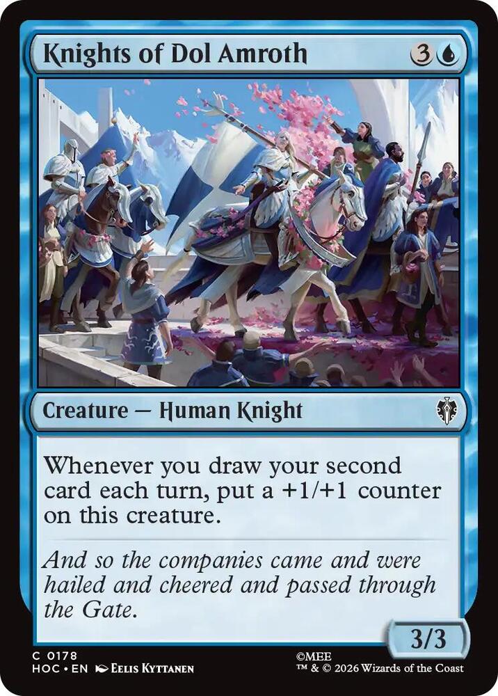Knights of Dol Amroth 178 card from The Hobbit: Eternal-Legal