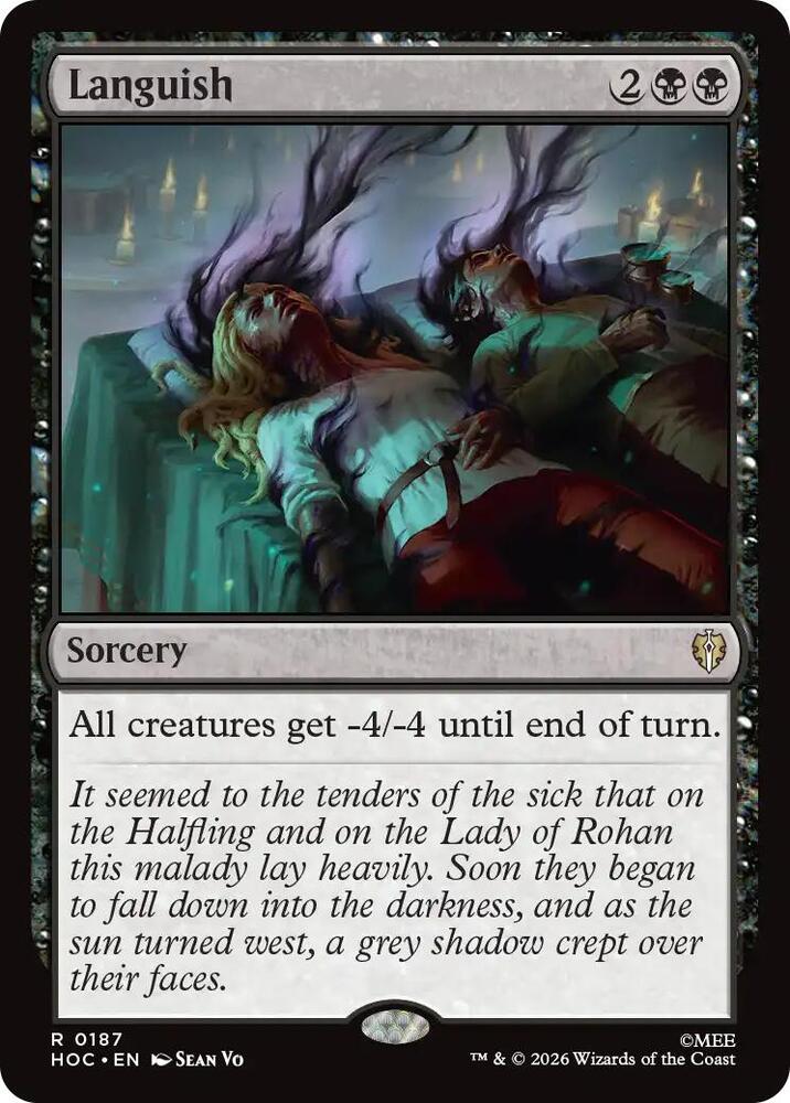 Languish 187 card from The Hobbit: Eternal-Legal