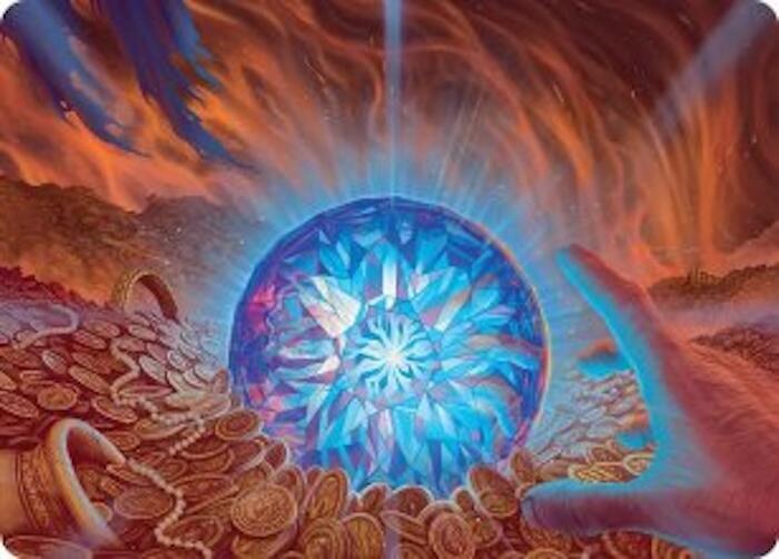 The Arkenstone Art Card 44 card from Art Series: The Hobbit