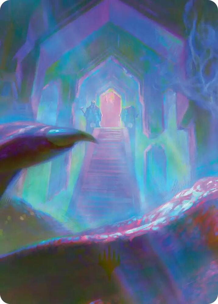 Dragon-Cursed Halls Art Card (8/12) card from Art Series: The Hobbit