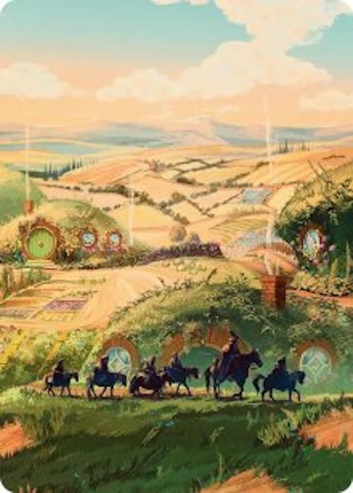 Plains Art Card 41 card from Art Series: The Hobbit