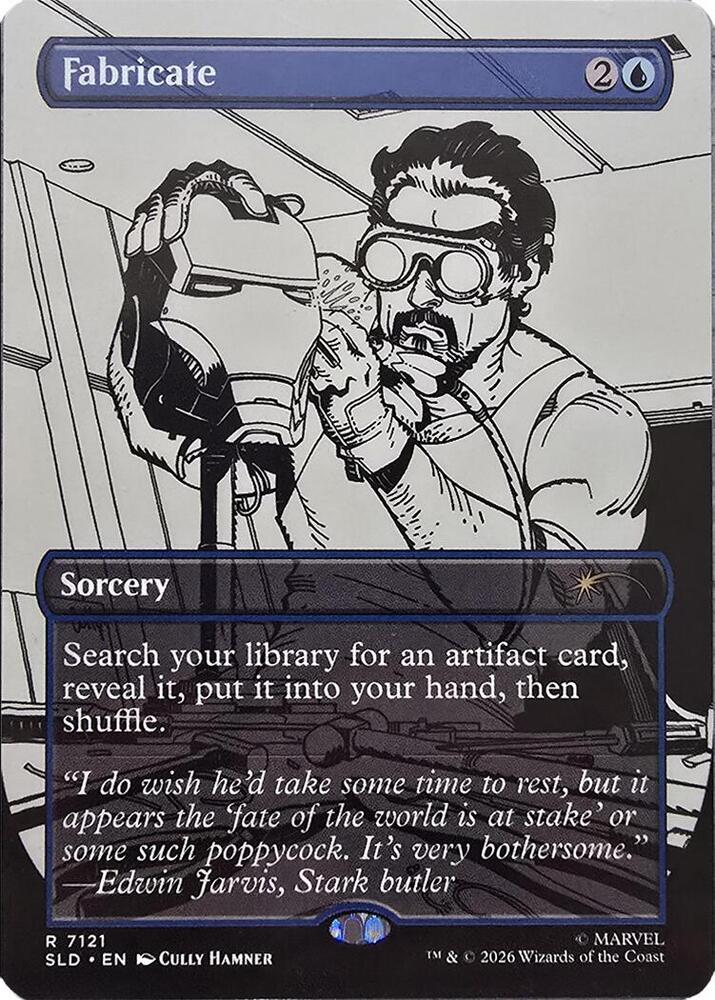 Fabricate (7121) 7124 card from Secret Lair Drop Series