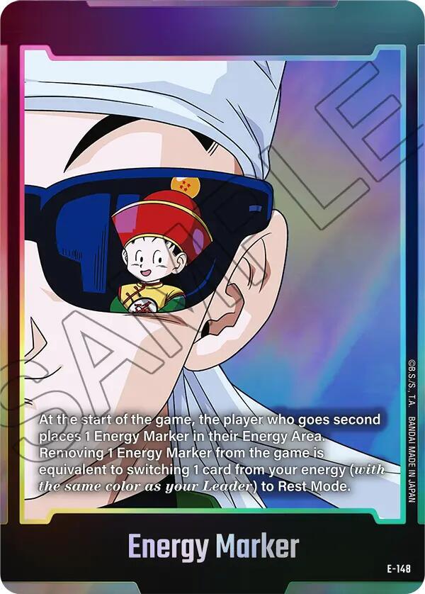 Energy Marker E-148 card from Fusion World Energy Markers