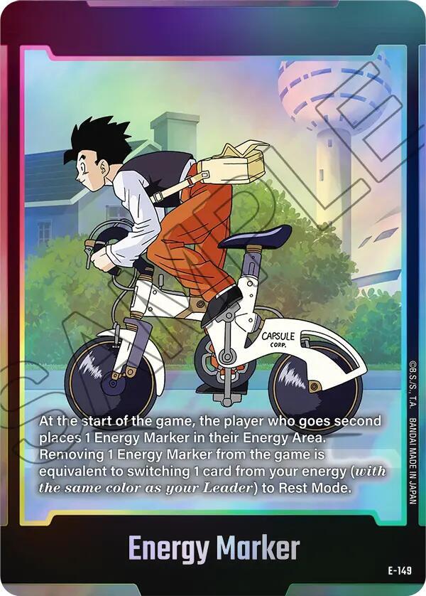 Energy Marker E-149 card from Fusion World Energy Markers