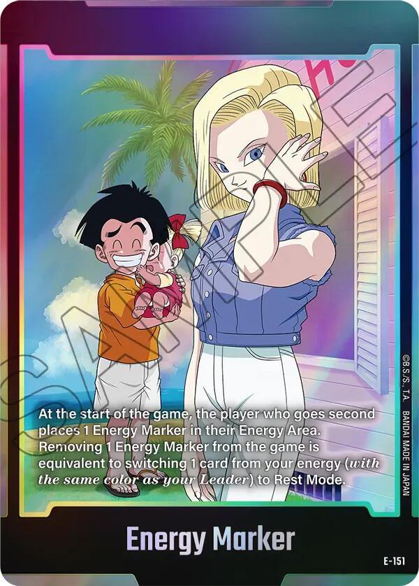 Energy Marker E-151 card from Fusion World Energy Markers