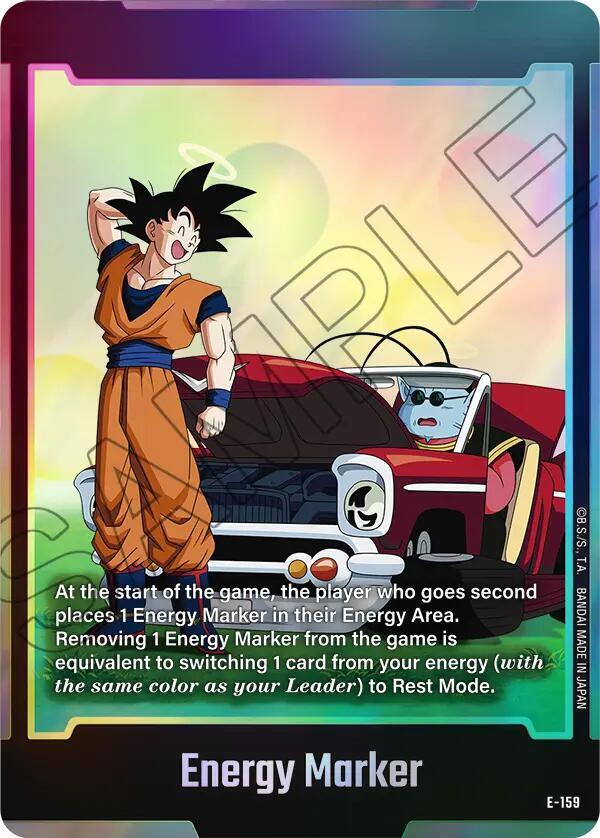 Energy Marker E-159 card from Fusion World Energy Markers