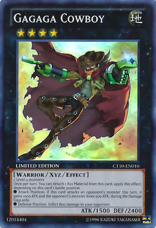 Gagaga Cowboy CT10-EN010 card from 2013 Collectors Tins