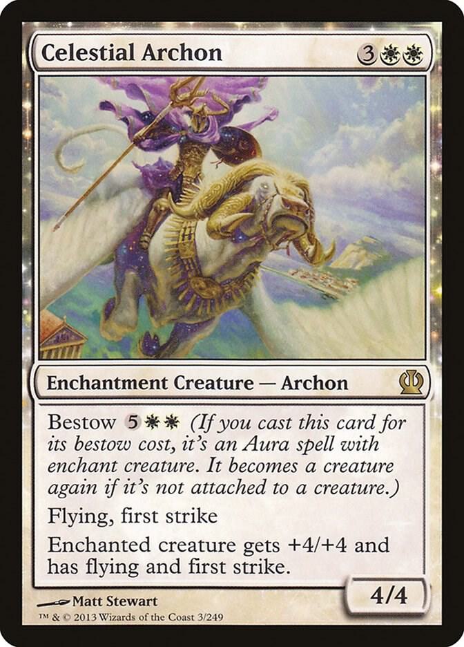 Celestial Archon 3 card from Theros