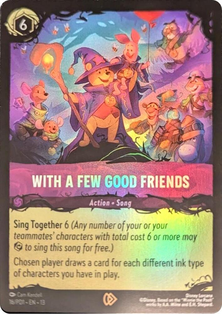 With a Few Good Friends 16 card from Illumineer's Quest: The Great Hunny Rescue
