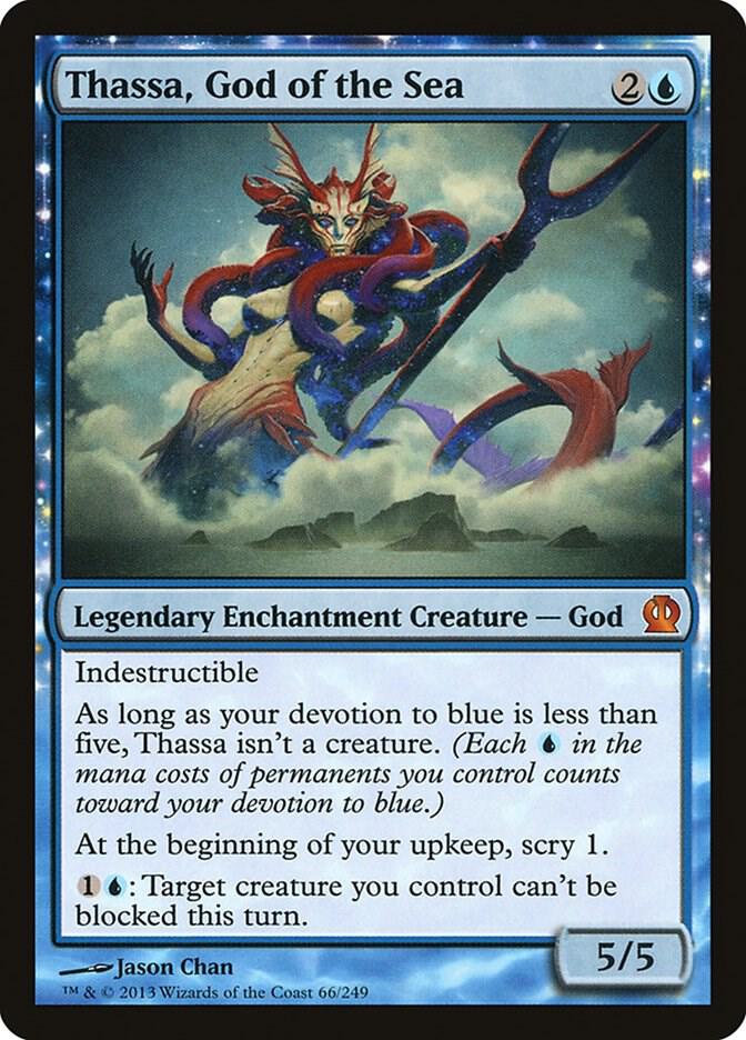 Thassa, God of the Sea 66 card from Theros