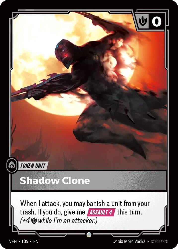Shadow Clone // Tentacle T05 // T06 card from Vendetta