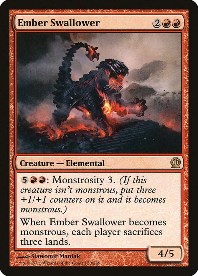 Ember Swallower 120 card from Theros