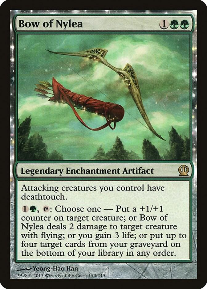 Bow of Nylea 153 card from Theros