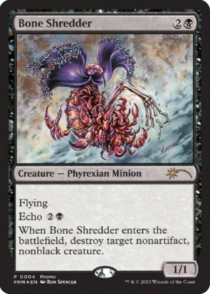 Bone Shredder (Graphic Novel Insert) 4 card from Media Promos
