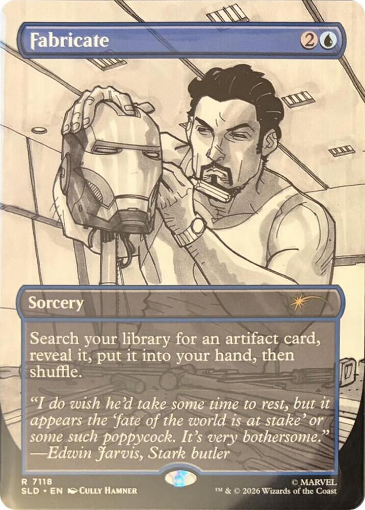 Fabricate 7118 card from Secret Lair Drop Series