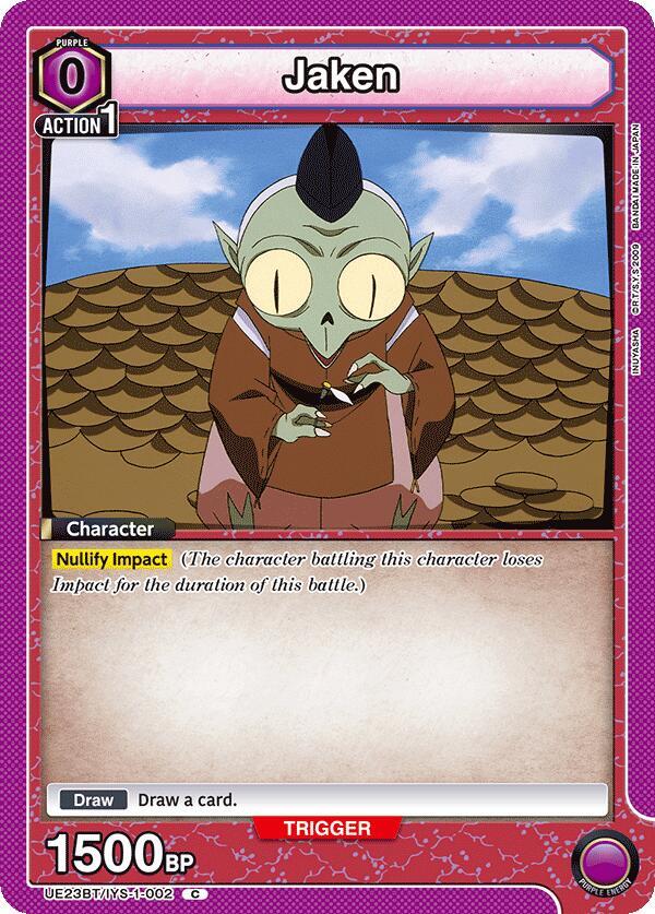 Jaken UE23BT/IYS-1-002 card from UE23BT: Inuyasha