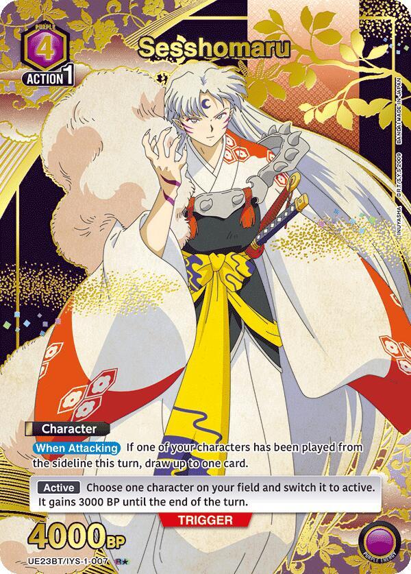 Sesshomaru (R*) UE23BT/IYS-1-007 card from UE23BT: Inuyasha