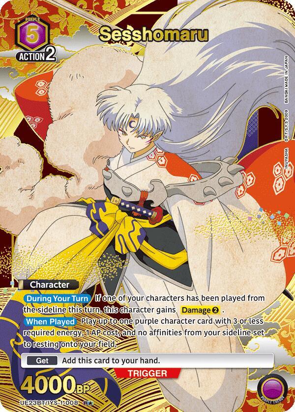Sesshomaru (R*) UE23BT/IYS-1-008 card from UE23BT: Inuyasha