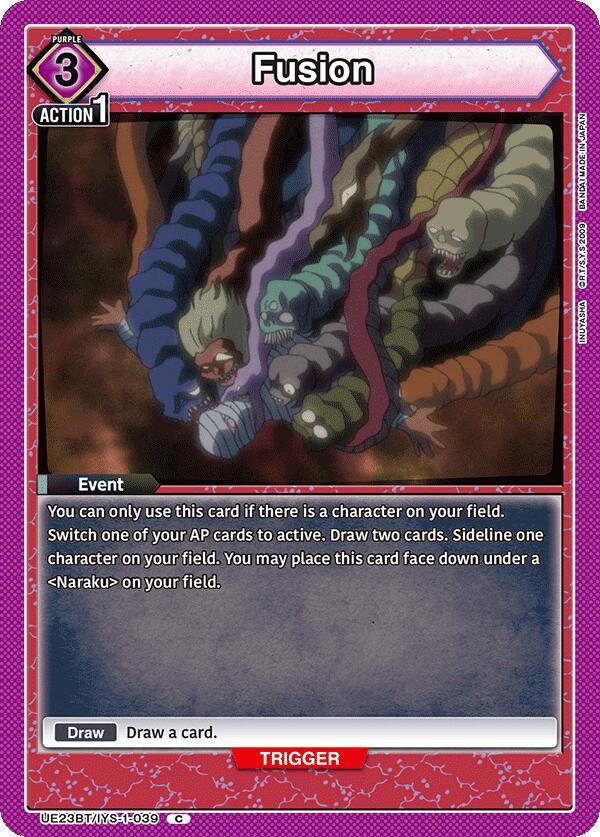 Fusion UE23BT/IYS-1-039 card from UE23BT: Inuyasha