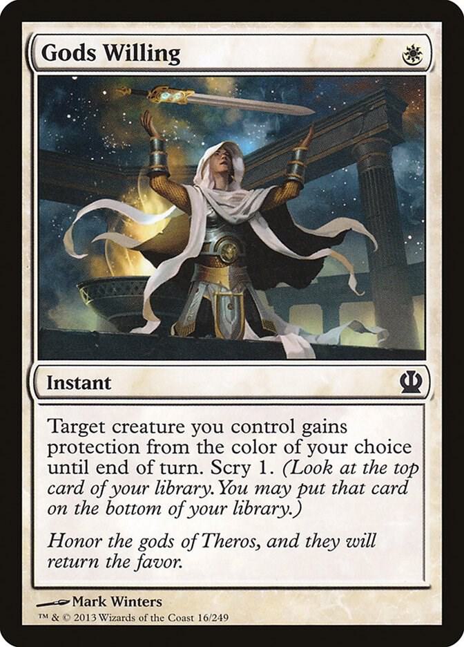 Gods Willing 16 card from Theros