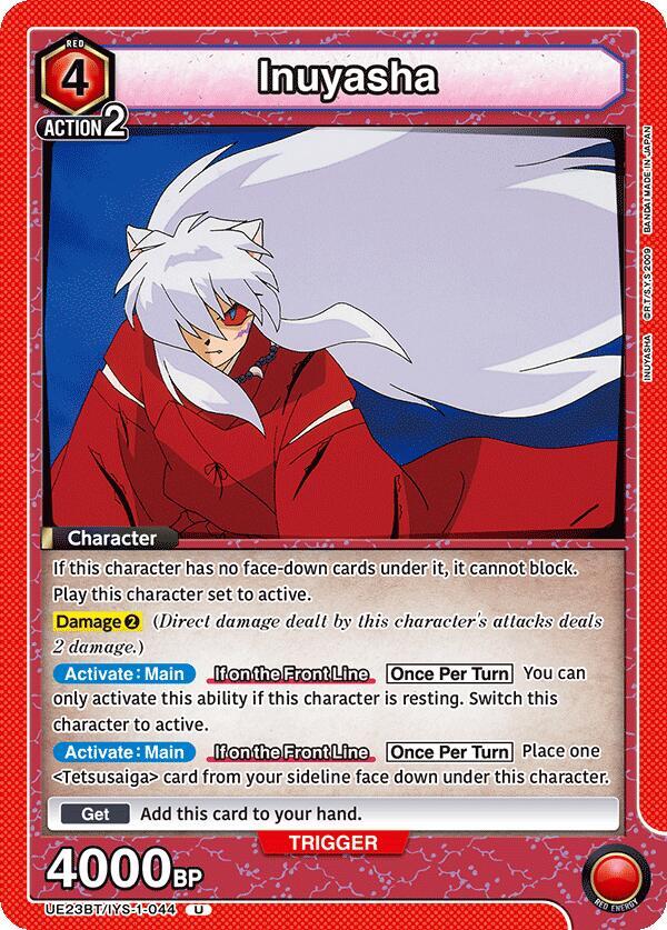 Inuyasha UE23BT/IYS-1-044 card from UE23BT: Inuyasha