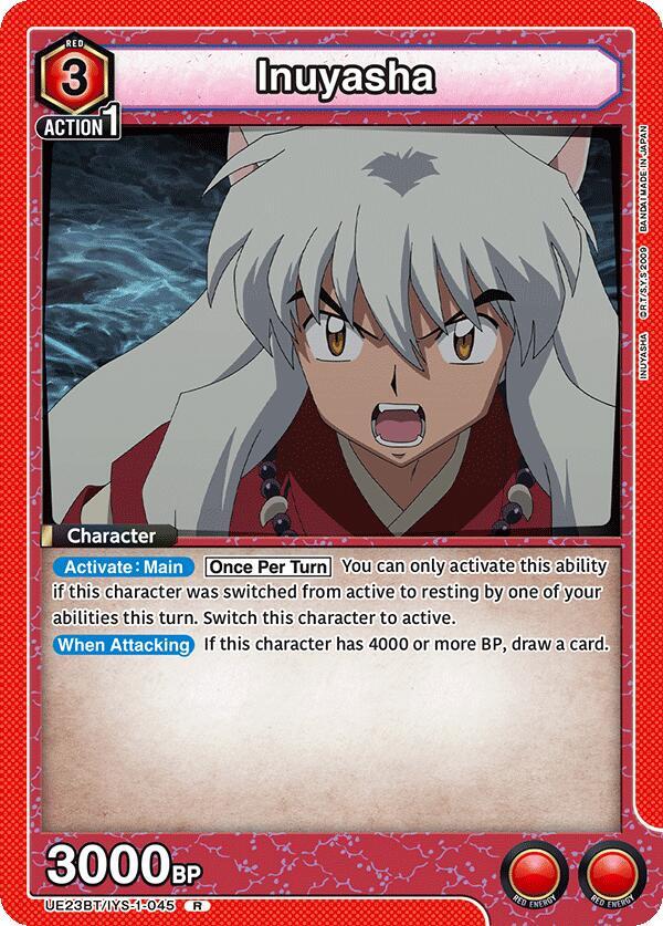Inuyasha UE23BT/IYS-1-045 card from UE23BT: Inuyasha