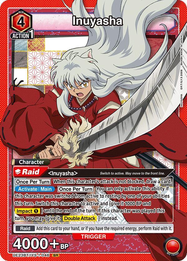 Inuyasha UE23BT/IYS-1-046 card from UE23BT: Inuyasha