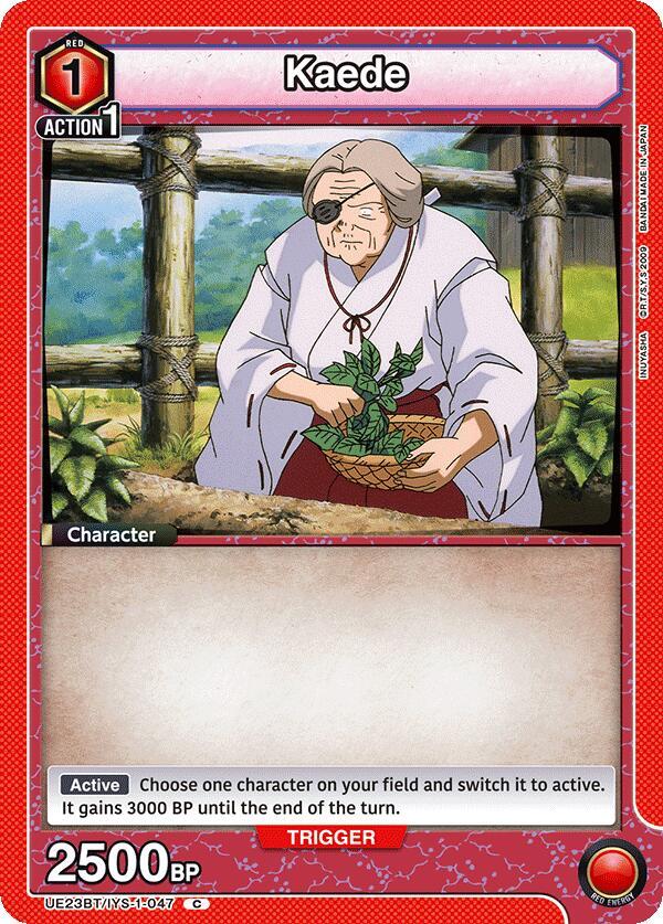 Kaede UE23BT/IYS-1-047 card from UE23BT: Inuyasha