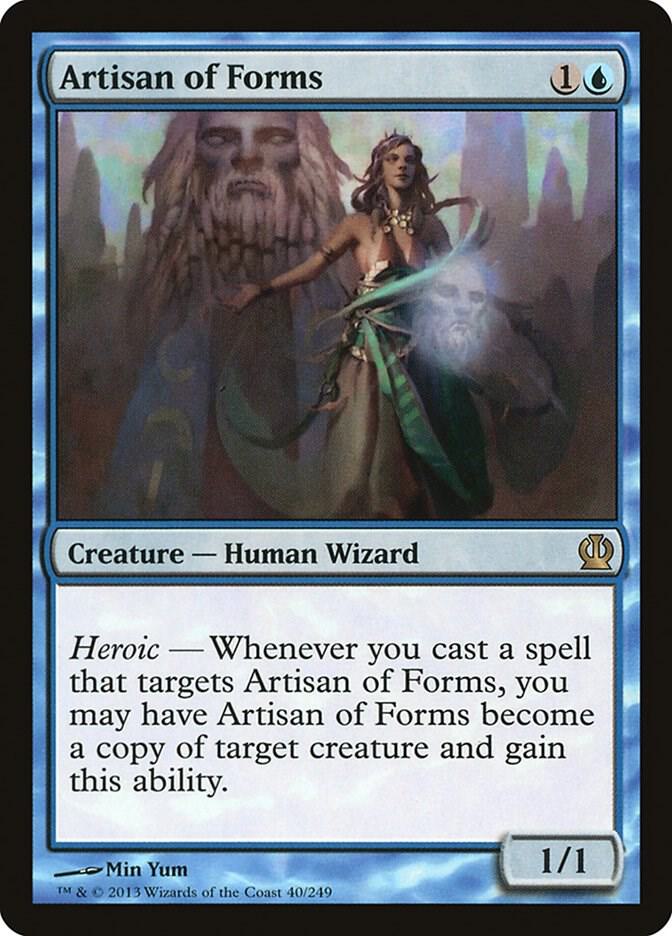 Artisan of Forms 40 card from Theros