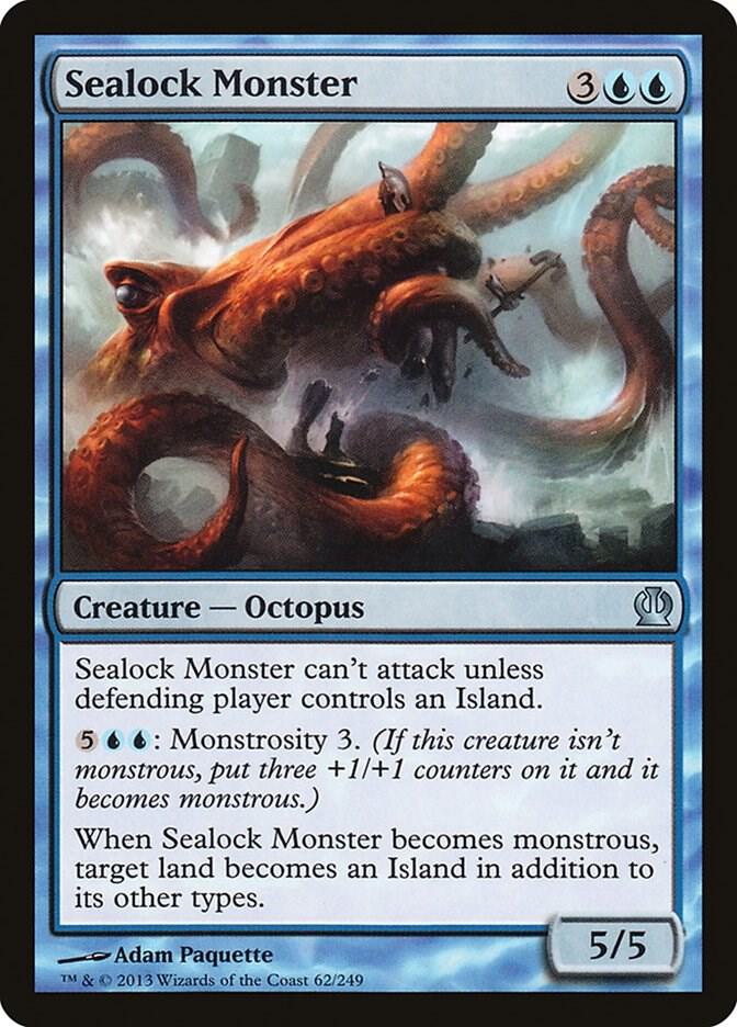 Sealock Monster 62 card from Theros