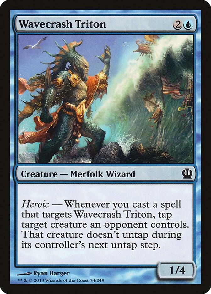 Wavecrash Triton 74 card from Theros