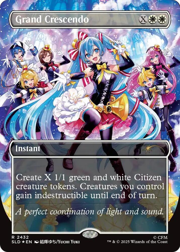 Grand Crescendo 2432 card from Secret Lair Drop Series