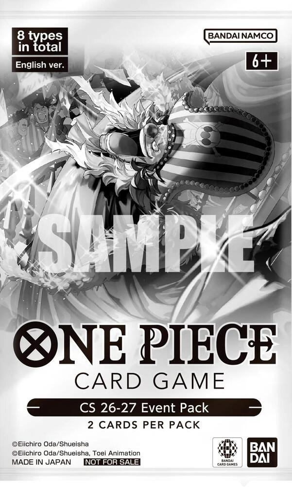 CS 26-27 Event Pack sealed product from One Piece Promotion Cards